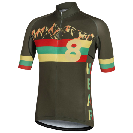 Męska koszulka rowerowa Wear-Gear Retro 8