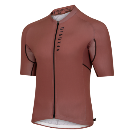 Męska koszulka rowerowa Vezuvio Brownie