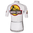 Męska koszulka rowerowa Wear-Gear Jurassic Bike White - zdjęcie nr 1