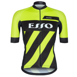 Męska koszulka rowerowa Vezuvio Esso Fluo