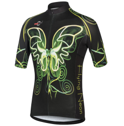 Męska koszulka rowerowa Wear-Gear Flying Neon