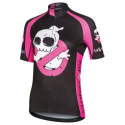 Damska koszulka rowerowa Wear-Gear Ghostbikers Pink