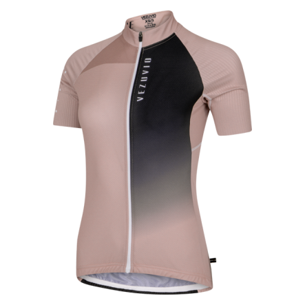 Damska koszulka rowerowa Vezuvio Beige