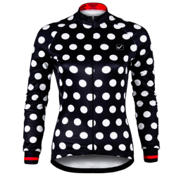Damska bluza rowerowa Vezuvio Dots