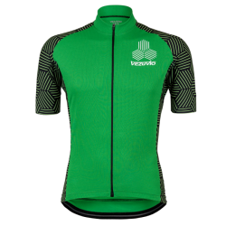 Męska koszulka rowerowa Vezuvio Ultimate Green