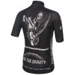 Męska koszulka rowerowa Wear-Gear Gravity Black - zdjęcie nr 1