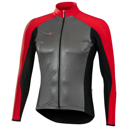 Unisex bluza Super Roubaix® czerwona