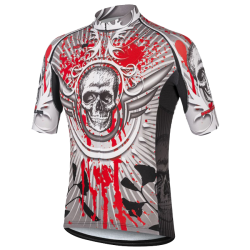 Męska koszulka rowerowa Wear-Gear Skuller