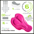 Damski komplet Wear-Gear Ghostbikers Pink - zdjęcie nr 10