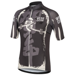 Męska koszulka rowerowa Wear-Gear Samurai Grey