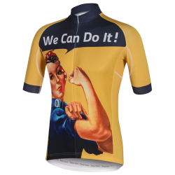 Męska koszulka rowerowa Wear-Gear We Can Do It