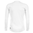 Męska koszulka Q-Skin medium biała długi rękaw - zdjęcie nr 2