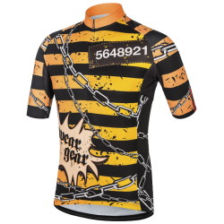 Męska koszulka rowerowa Wear-Gear Prison M02