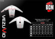 Męska bluza rowerowa Vezuvio Race White - zdjęcie nr 3