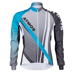 Męska bluza rowerowa Vezuvio Atmos Grey