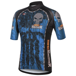 Męska koszulka rowerowa Wear-Gear Bike Punisher Blue